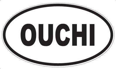 OUCHI - Oval Magnet