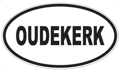 OUDEKERK - Oval Magnet