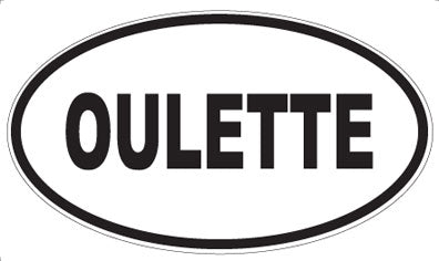OULETTE - Oval Magnet
