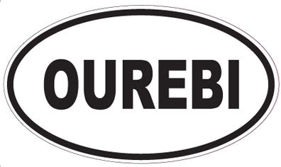 OUREBI - Oval Sticker