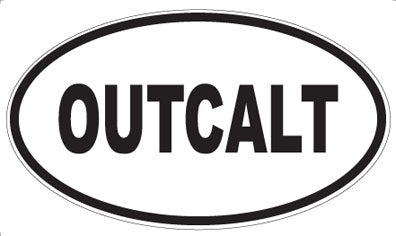 OUTCALT - Oval Magnet