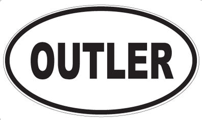OUTLER - Oval Magnet