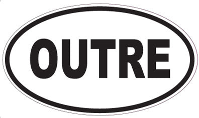 OUTRE - Oval Magnet