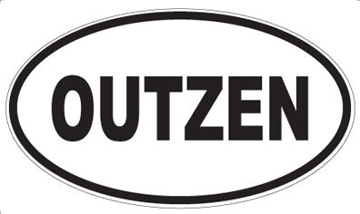 OUTZEN - Oval Magnet