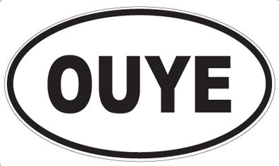 OUYE - Oval Magnet