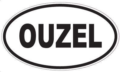 OUZEL - Oval Magnet