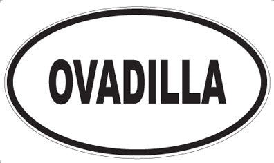 OVADILLA - Oval Magnet
