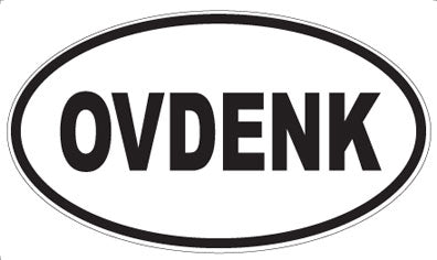 OVDENK - Oval Magnet