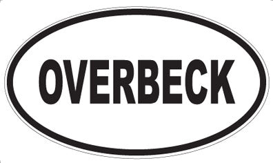 OVERBECK - Oval Magnet