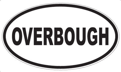 OVERBOUGH - Oval Sticker