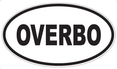 OVERBO - Oval Magnet