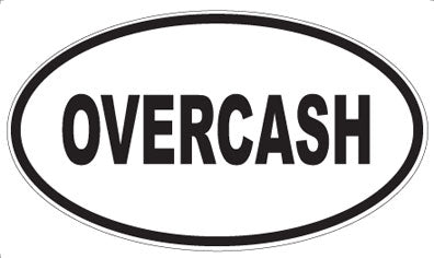 OVERCASH - Oval Magnet