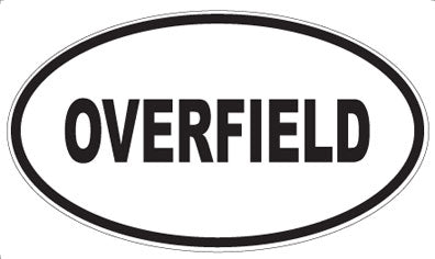 OVERFIELD - Oval Magnet