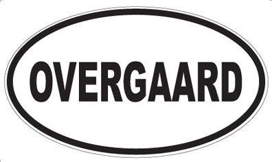 OVERGAARD - Oval Magnet