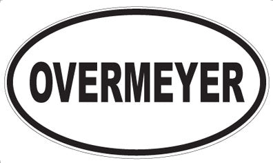 OVERMEYER - Oval Magnet