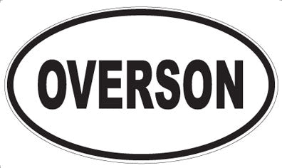 OVERSON - Oval Magnet