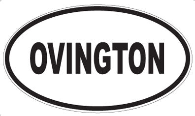 OVINGTON - Oval Magnet
