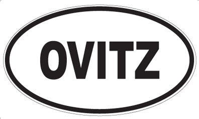 OVITZ - Oval Magnet