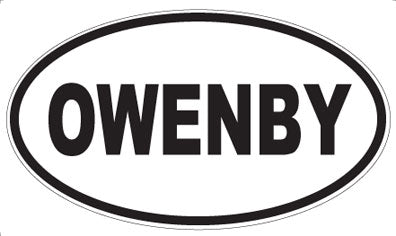 OWENBY - Oval Magnet