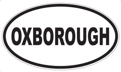 OXBOROUGH - Oval Magnet