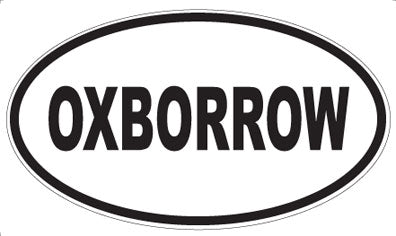 OXBORROW - Oval Magnet