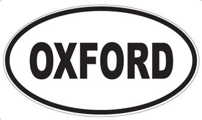 OXFORD - Oval Magnet