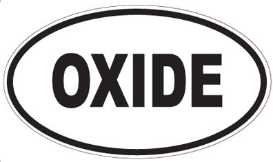 OXIDE - Oval Magnet