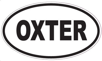 OXTER - Oval Magnet