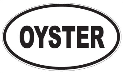 OYSTER - Oval Magnet