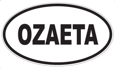 OZAETA - Oval Magnet