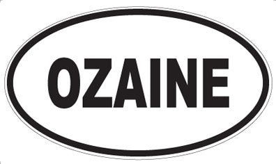 OZAINE - Oval Magnet