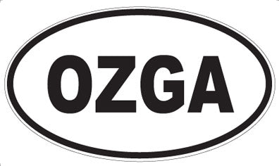 OZGA - Oval Magnet