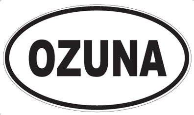 OZUNA - Oval Magnet