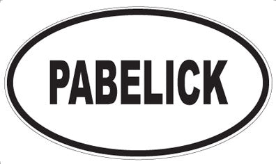 PABELICK - Oval Magnet