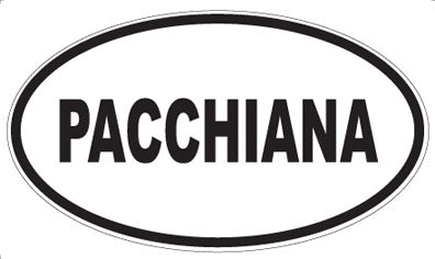 PACCHIANA - Oval Magnet
