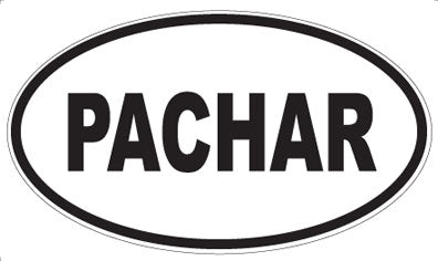PACHAR - Oval Magnet
