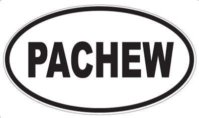 PACHEW - Oval Magnet