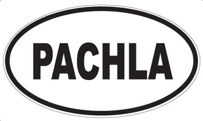 PACHLA - Oval Sticker