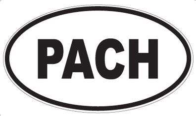 PACH - Oval Magnet