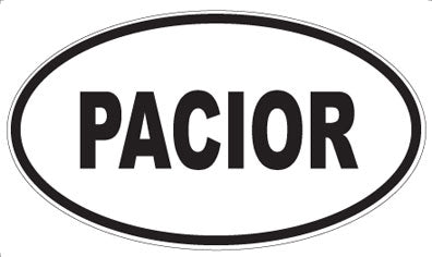 PACIOR - Oval Magnet