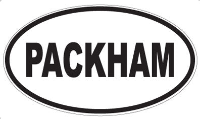 PACKHAM - Oval Magnet