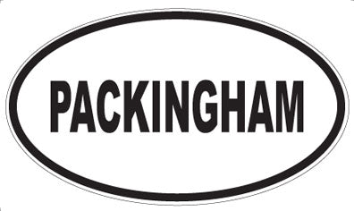 PACKINGHAM - Oval Magnet