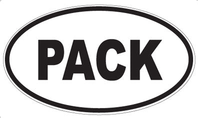 PACK - Oval Magnet