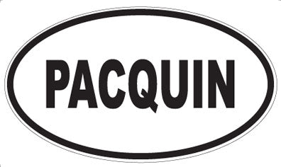 PACQUIN - Oval Magnet