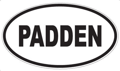 PADDEN - Oval Magnet