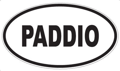 PADDIO - Oval Sticker