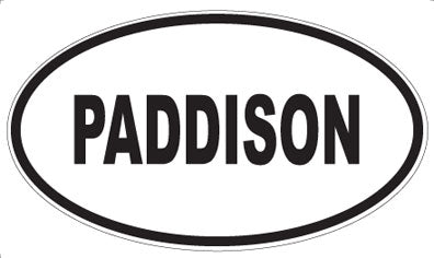 PADDISON - Oval Magnet