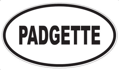 PADGETTE - Oval Magnet