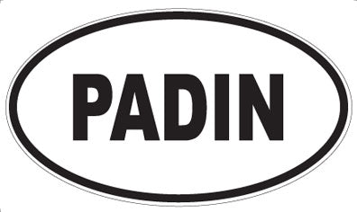 PADIN - Oval Magnet