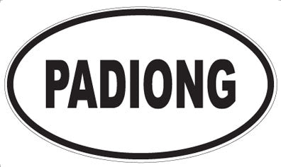 PADIONG - Oval Magnet